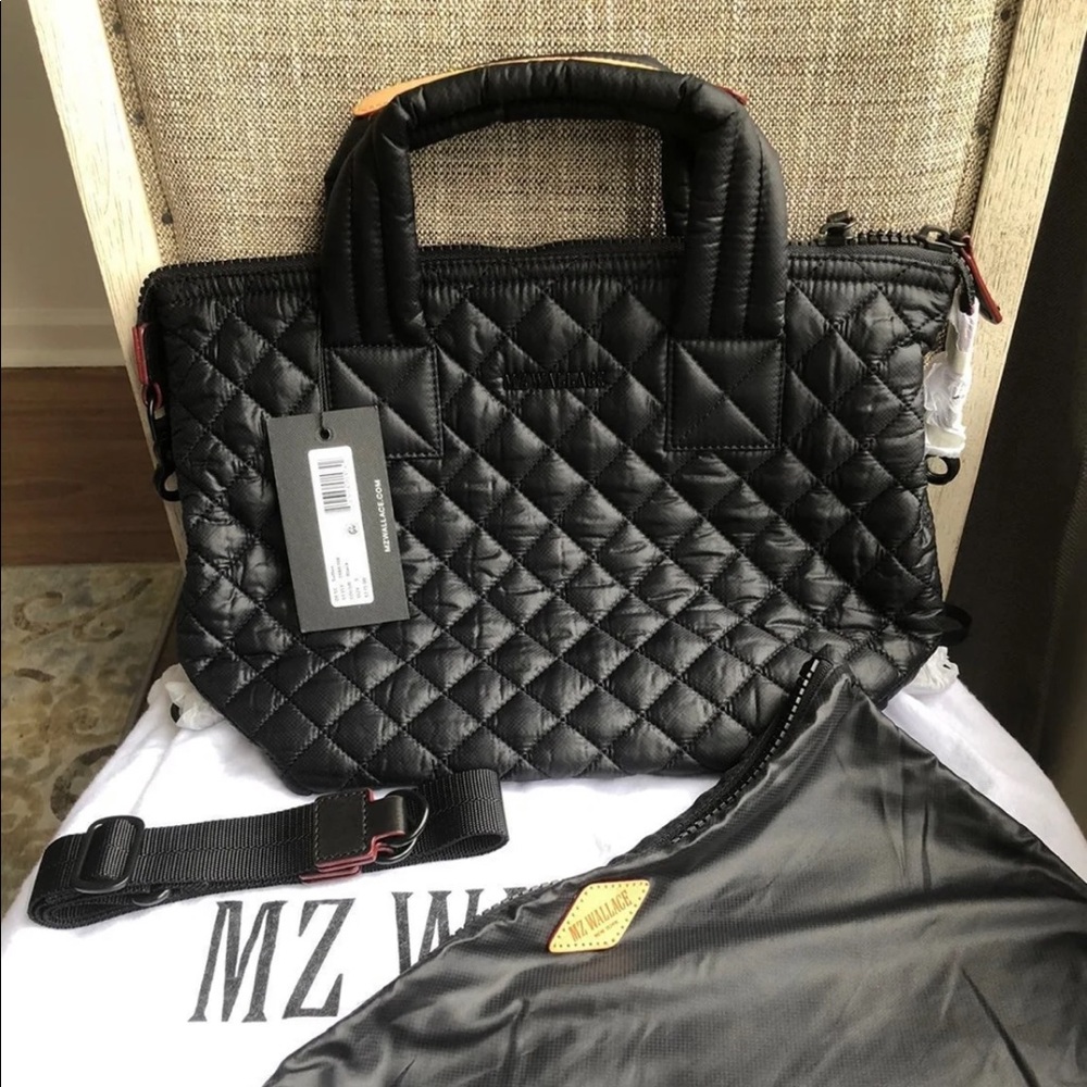 NWT MZ Wallace Small Sutton Black
